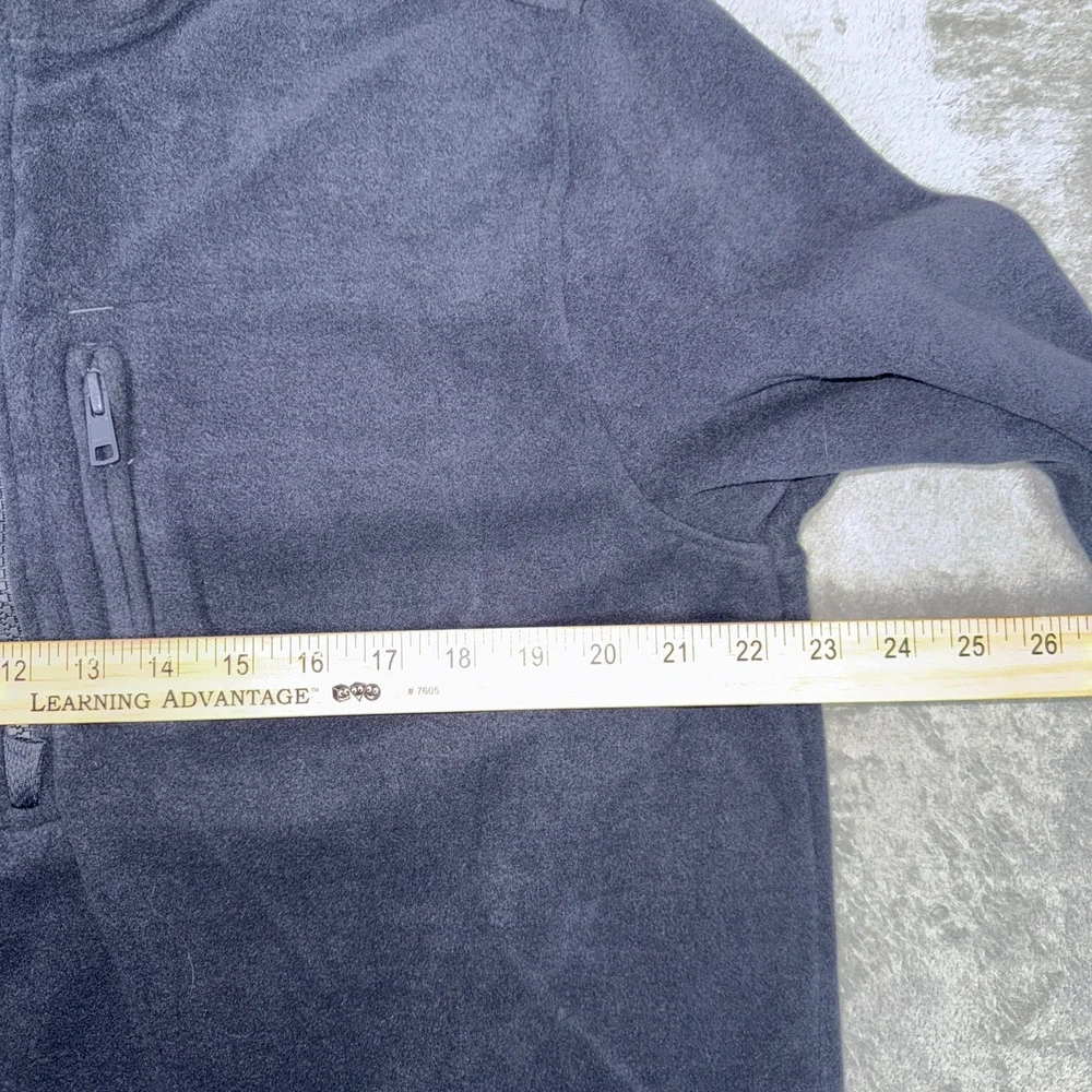 NEW Jockey Black Men's 1/2 Zip‎ Up Mock Neck Pullover Size M